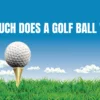 How much does a golf ball weigh