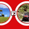 Golf Cart Vs Utv - Differences & Features 2022